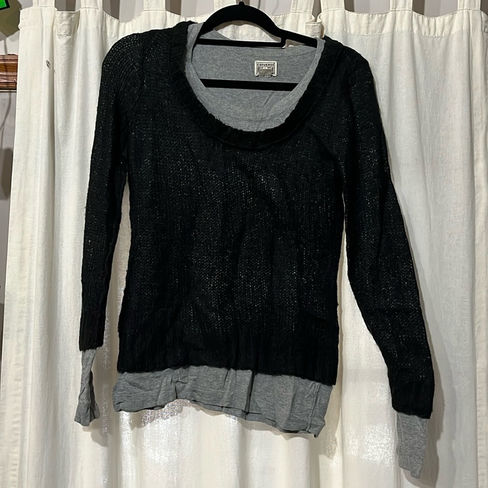 Converse sweater